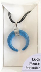 Turquoise Magnesite amuletas pakabukas Lo Scarabeo BP04 kaina ir informacija | Kaklo papuošalai | pigu.lt