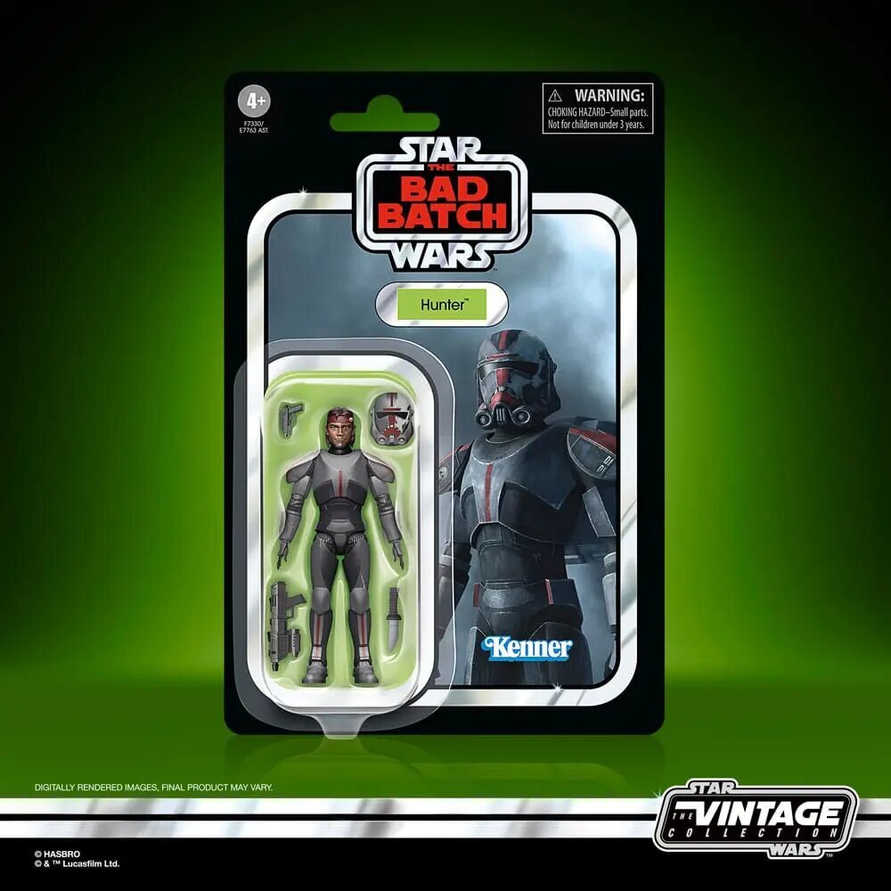 Figūrėlė Star Wars (Žvaigždžių karai) Hunter, 10 cm kaina ir informacija | Žaislai berniukams | pigu.lt