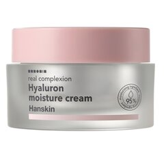 Drėkinantis veido kremas Hanskin Real Complexion Hyaluron Moisture Cream, 50 ml kaina ir informacija | Veido kremai | pigu.lt
