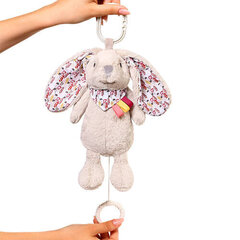 Pakabinamas muzikinis žaislas kūdikiams BabyOno Rabbit Milly цена и информация | Игрушки для малышей | pigu.lt
