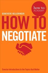 How To Negotiate цена и информация | Книги по экономике | pigu.lt