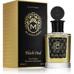 Kvapusis vanduo Monotheme Black Label Black Oud EDP vyrams, 100 ml kaina ir informacija | Kvepalai vyrams | pigu.lt