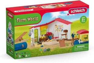 Gyvūnų viešbutis Schleich Farm World 42607 цена и информация | Игрушки для девочек | pigu.lt
