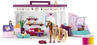 Gyvūnų grožio salonas Schleich Horse Club 42614 цена и информация | Игрушки для девочек | pigu.lt