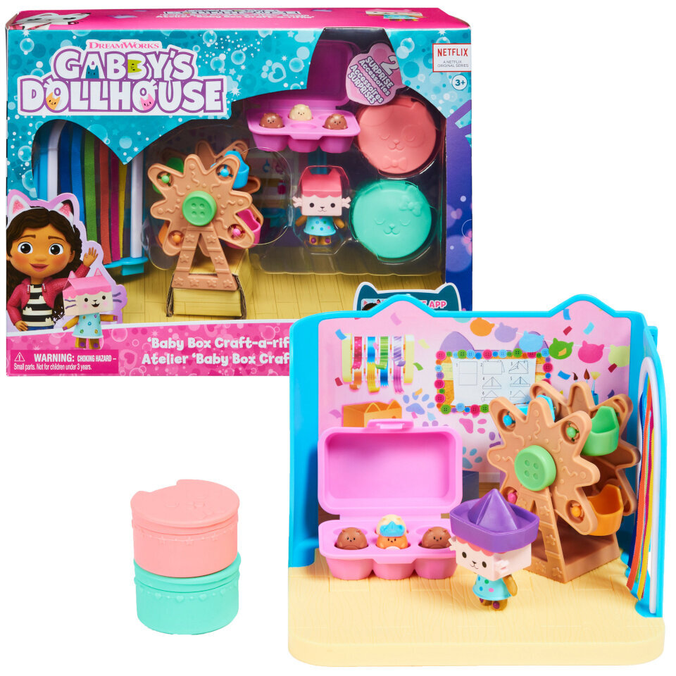 Lėlių namo žaidimų rinkinys DreamWorks Gabby's Dollhouse kaina ir informacija | Žaislai mergaitėms | pigu.lt