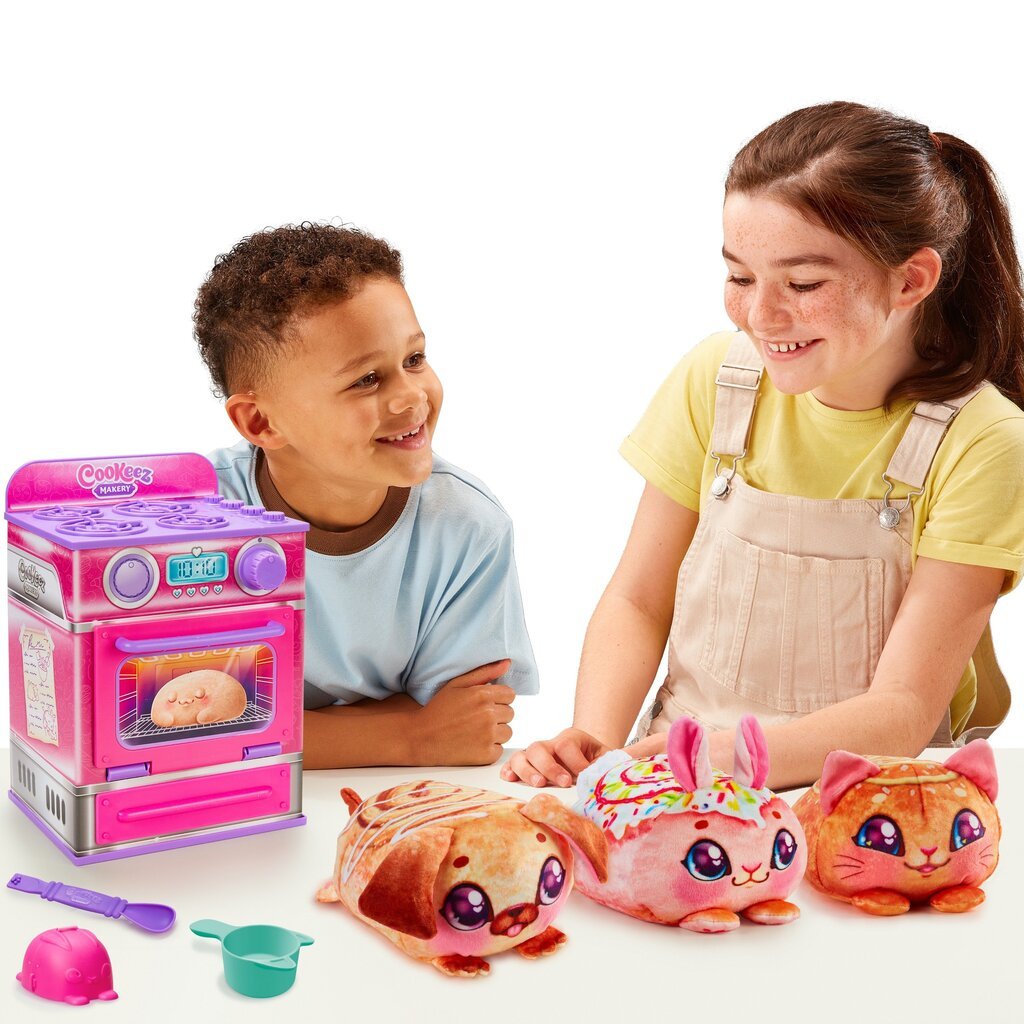 Interaktyvus rinkinys Cookeez Makery Orkaitė, rožinis kaina ir informacija | Žaislai mergaitėms | pigu.lt