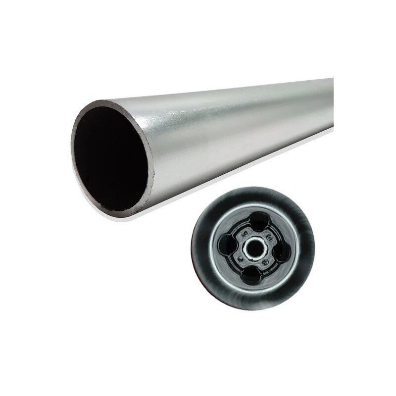 Aliuminio vamzdis, 150cm 26*8mm цена и информация | Sujungimo profiliai | pigu.lt