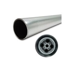 Aliuminio vamzdis 150cm 28*8mm kaina ir informacija | Sujungimo profiliai | pigu.lt