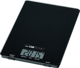 Clatronic KW 3626 Electronic kitchen scale Black Tabletop Rectangle цена и информация | Весы (кухонные) | pigu.lt