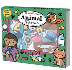 Animal Rescue: Let's Pretend Sets цена и информация | Книги для самых маленьких | pigu.lt