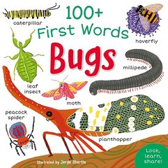 100plus First Words: Bugs цена и информация | Книги для самых маленьких | pigu.lt