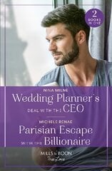 Wedding Planner's Deal With The Ceo / Parisian Escape With The Billionaire: Wedding Planner's Deal with the CEO / Parisian Escape with the Billionaire kaina ir informacija | Fantastinės, mistinės knygos | pigu.lt
