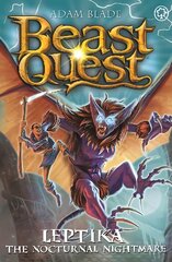 Beast Quest: Leptika the Nocturnal Nightmare: Series 30 Book 3 kaina ir informacija | Knygos paaugliams ir jaunimui | pigu.lt