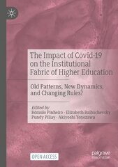 Impact of Covid-19 on the Institutional Fabric of Higher Education: Old Patterns, New Dynamics, and Changing Rules? 1st ed. 2023 kaina ir informacija | Socialinių mokslų knygos | pigu.lt