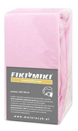 Fiki Miki Jersey vaikiška paklodė, 120x60 cm цена и информация | Paklodės | pigu.lt