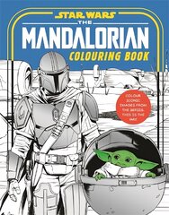 Star Wars: The Mandalorian Colouring Book: Featuring Grogu, Din Djarin, Ahsoka and more! kaina ir informacija | Knygos apie sveiką gyvenseną ir mitybą | pigu.lt