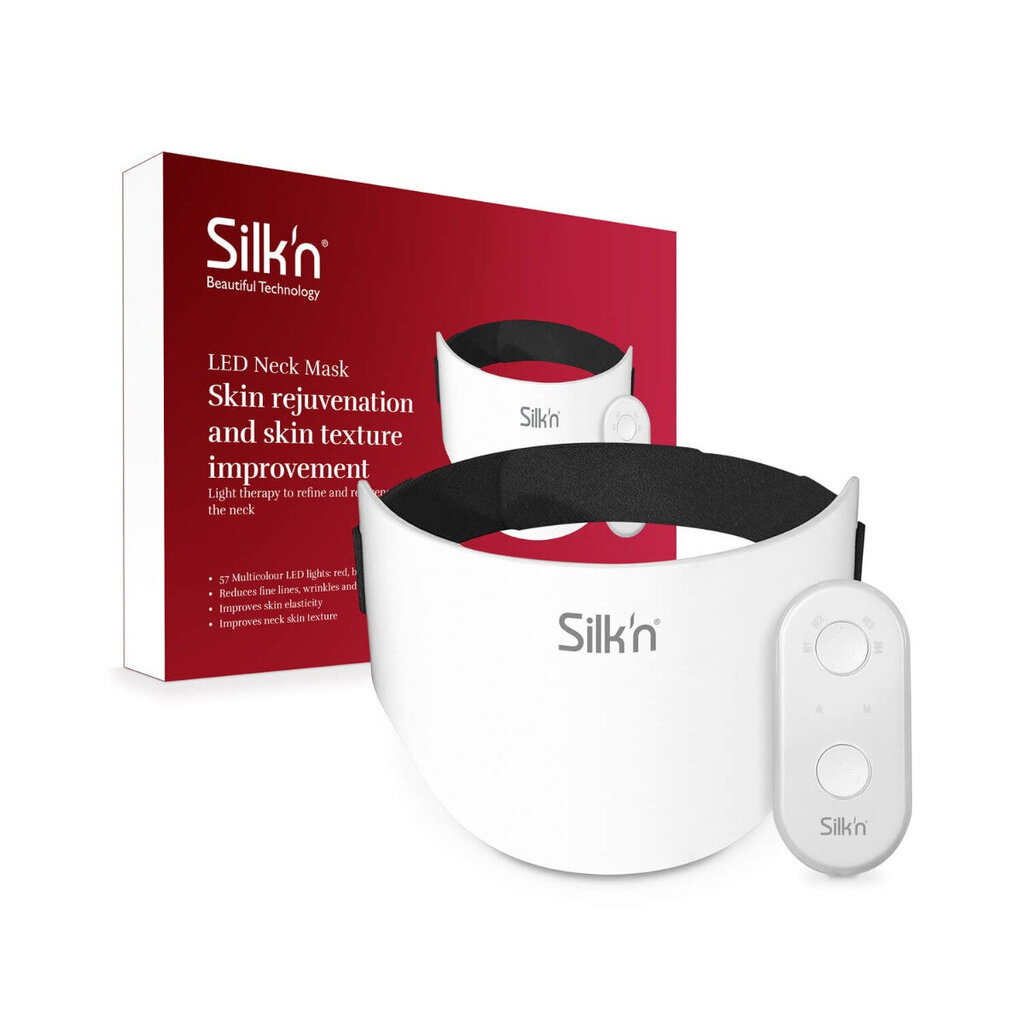 Silk’n Neck Mask kaina ir informacija | Veido priežiūros prietaisai | pigu.lt
