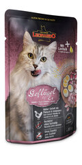 Leonardo Poultry & Egg консервы для кошек с домашней птицей и яйцом 85 г цена и информация | Консервы для кошек | pigu.lt