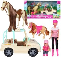 Lėlė Simba Steffi Love Horse Trip, 29 cm kaina ir informacija | Žaislai mergaitėms | pigu.lt