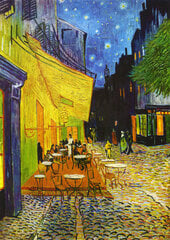 Винсент Ван Гог: Терраса кафе ночью 1000 шт. цена и информация | Пазлы | pigu.lt