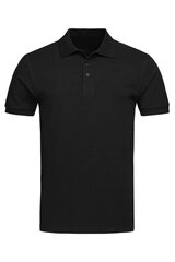 Polo marškinėliai vyrams, juodi kaina ir informacija | Vyriški marškinėliai | pigu.lt