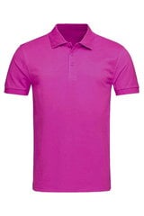 Polo marškinėliai vyrams, rožiniai цена и информация | Футболка мужская | pigu.lt