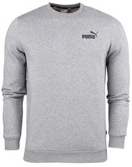 Puma Джемпер Ess Small Logo Crew Grey 586682 03 цена и информация | Мужские толстовки | pigu.lt