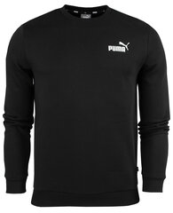 Puma Джемпер Ess Small Logo Crew Black 586682 01 цена и информация | Мужские толстовки | pigu.lt