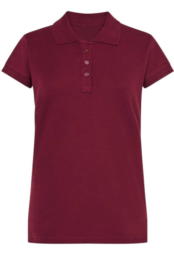 Polo marškinėliai moterims, raudoni цена и информация | Marškinėliai moterims | pigu.lt
