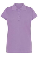 Polo marškinėliai moterims, violetiniai цена и информация | Футболка Мы здесь | pigu.lt