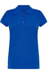 Polo marškinėliai moterims, mėlyni цена и информация | Женские футболки | pigu.lt