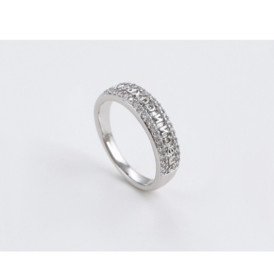 Paauksuotas žiedas su cirkoniu I-Style kaina ir informacija | Žiedai | pigu.lt