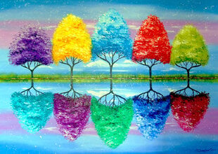 Dėlionė Enjoy Puzzle Kiekvienas medis turi savo spalvingą istoriją 1000 vnt. kaina ir informacija | Dėlionės (puzzle) | pigu.lt