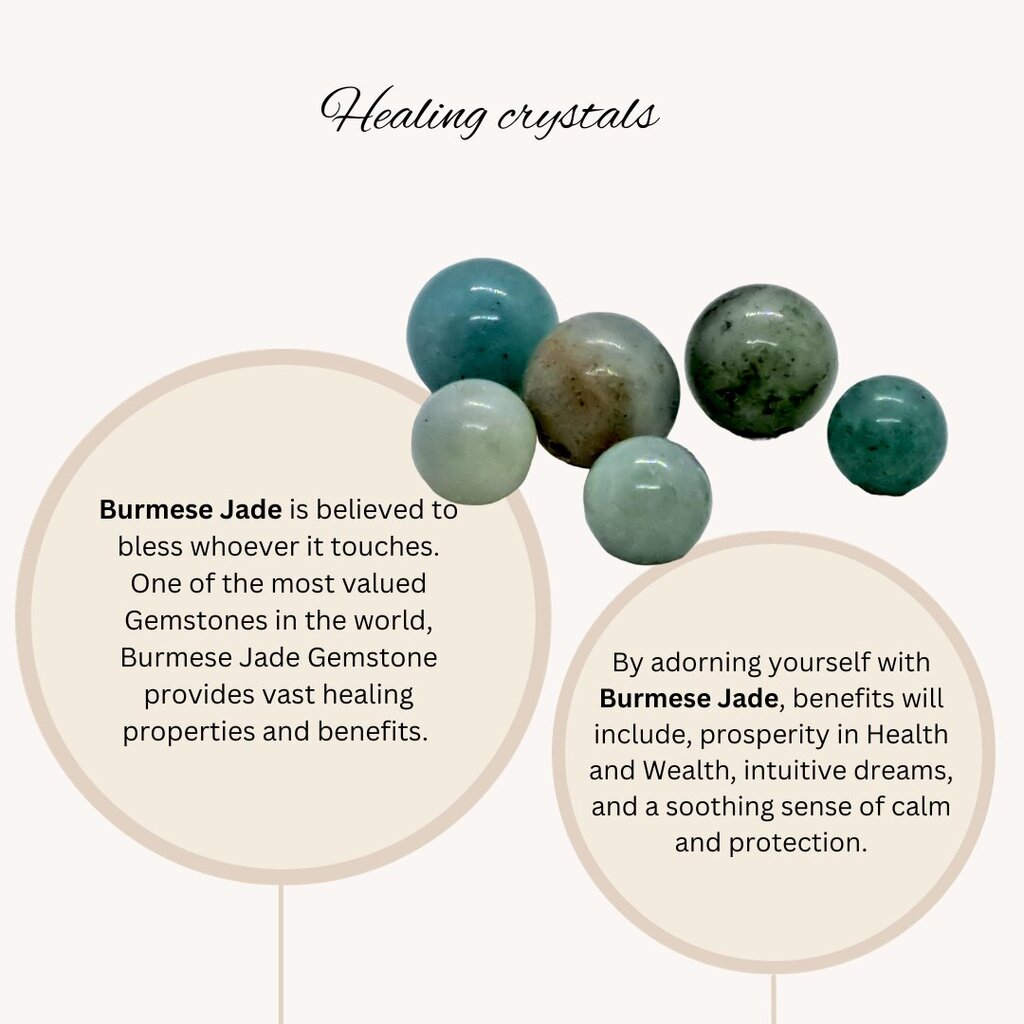Natūralaus akmens Birmos Jade apyrankė su 925 sidabru, I.L.U.S цена и информация | Apyrankės moterims | pigu.lt