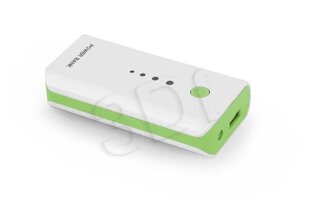 Зарядное портативное устройство Esperanza 5200мАч, белое / зеленое  цена и информация | Зарядные устройства Power bank  | pigu.lt