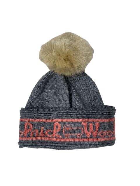 Kepurė berniukams Woolrich CFWKAC0119FRUF0532, pilka kaina ir informacija | Kepurės, pirštinės, šalikai berniukams | pigu.lt