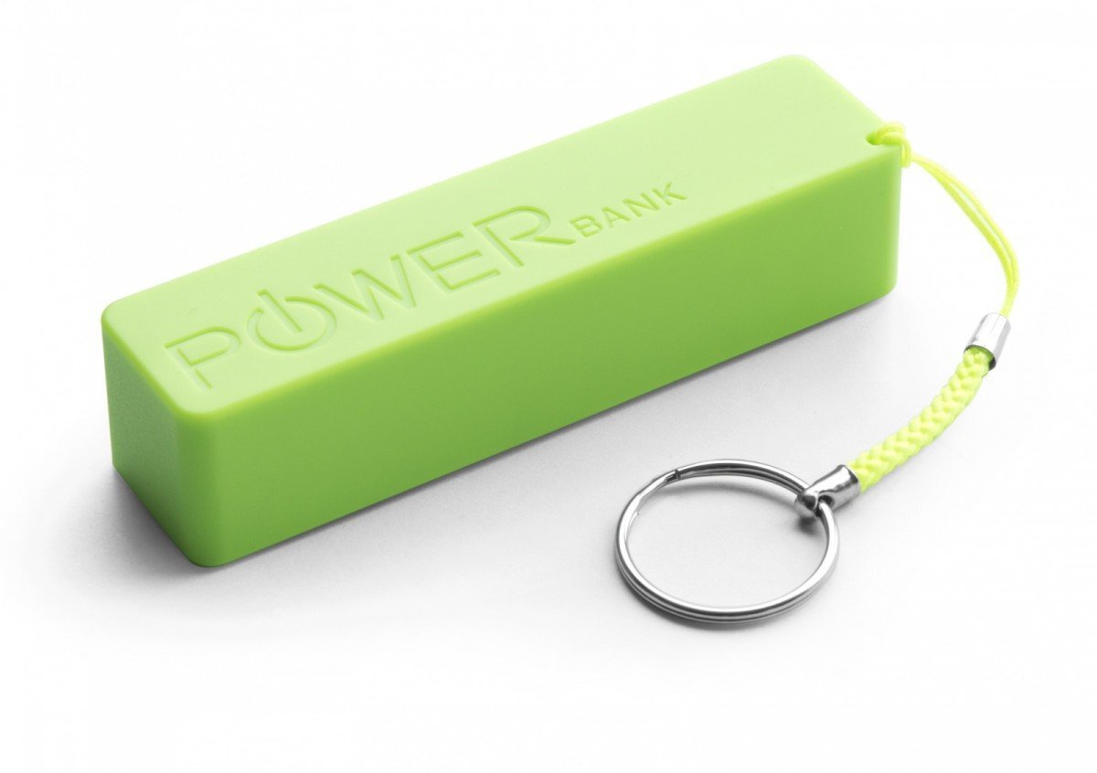 Powerbank Esperanza QUARK 2000mAh, Žalias kaina ir informacija | Atsarginiai maitinimo šaltiniai (power bank) | pigu.lt