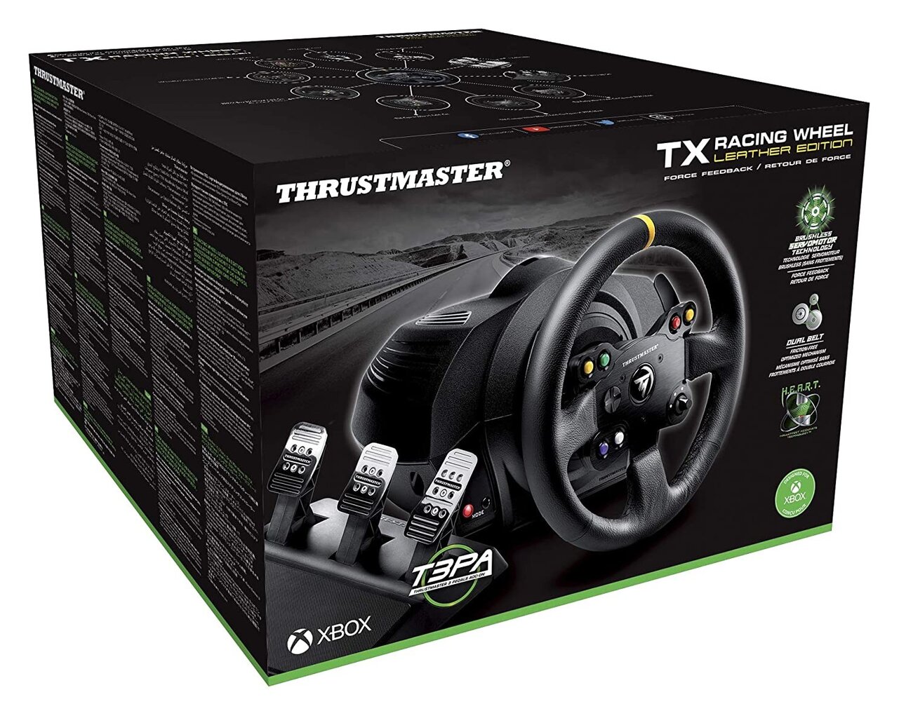 Thrustmaster TX Leather Edition kaina ir informacija | Žaidimų vairai  | pigu.lt