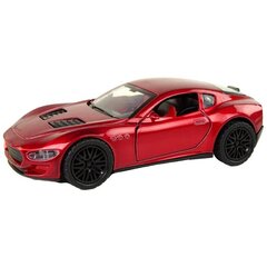 Automobilis su frikcine pavara Lean Toys 1:36, raudonas цена и информация | Игрушки для мальчиков | pigu.lt