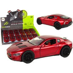 Automobilis su frikcine pavara Lean Toys 1:36, raudonas цена и информация | Игрушки для мальчиков | pigu.lt