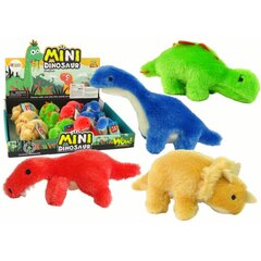 Piušinė mini dinozauro figūrėlė LeanToys, 4 vnt. kaina ir informacija | Žaislai berniukams | pigu.lt