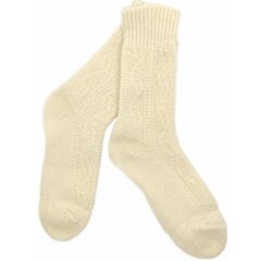 Vilnonės kojinės moterims G-384 4755446320640, smėlio spalvos kaina ir informacija | Moteriškos kojinės | pigu.lt