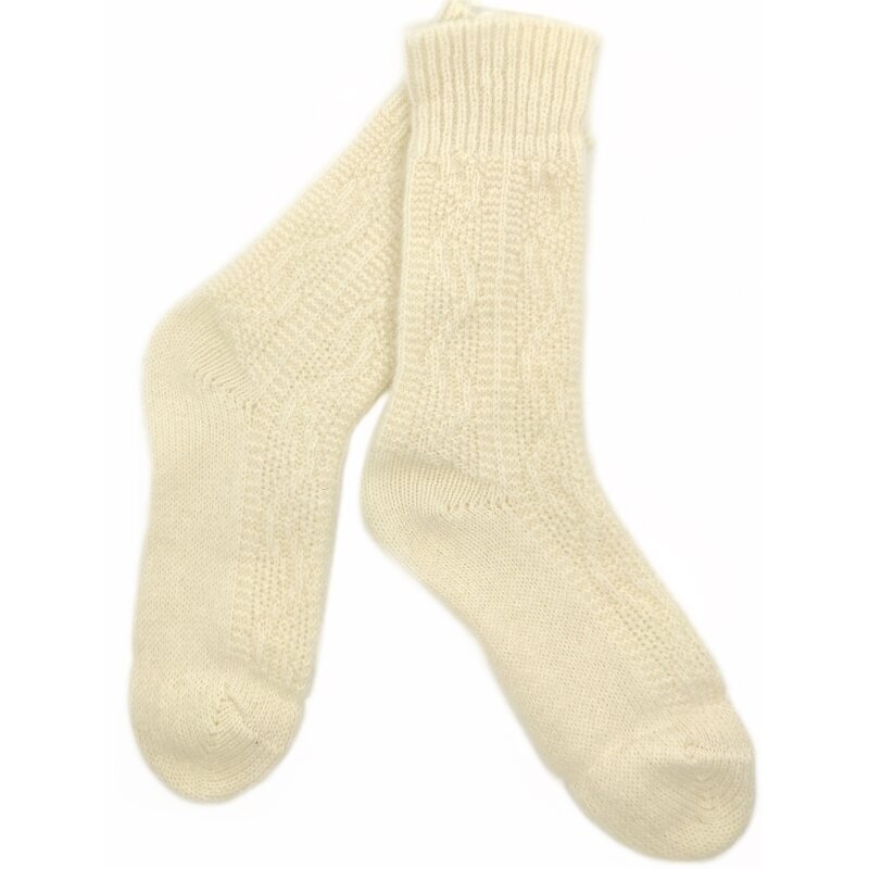 Vilnonės kojinės moterims G-384 4755446320640, smėlio spalvos цена и информация | Moteriškos kojinės | pigu.lt