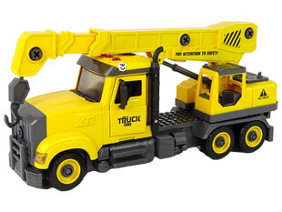 Geltonas sunkvežimis su kranu kaina ir informacija | Žaislai berniukams | pigu.lt