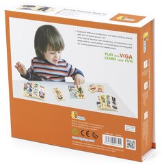 Mdinė dėlionė profesijos Viga kaina ir informacija | Žaislai kūdikiams | pigu.lt