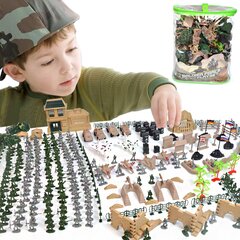 Военный базовый набор, 350 эл. цена и информация | Игрушки для мальчиков | pigu.lt