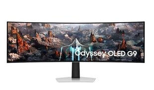 Monitor 49 inches LS49CG934SUXEN OLED 5120x1440 DQHD 32:9 1xHDMI 1xmicroHDMI 1xDP 3xUSB 3.0 0 03ms(GTG) speakers curved HAS 240Hz Gaming 2Yd цена и информация | Мониторы | pigu.lt