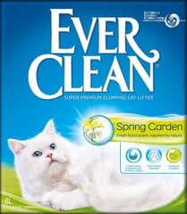 Kačių kraikas EverClean Spring Garden, 6 L kaina ir informacija | Kraikas katėms | pigu.lt