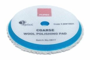 9.BW180H Rupes Da Coarse Wool Polishing Pad цена и информация | Автохимия | pigu.lt