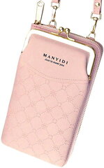Маленькая женская сумочка А129, розовая. цена и информация | Женские сумки | pigu.lt